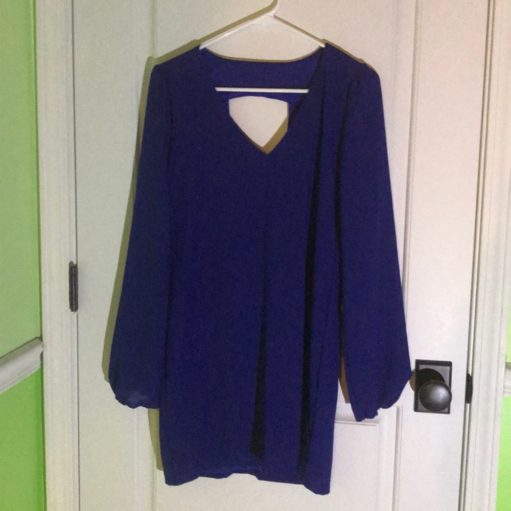 Navy Blue Dress